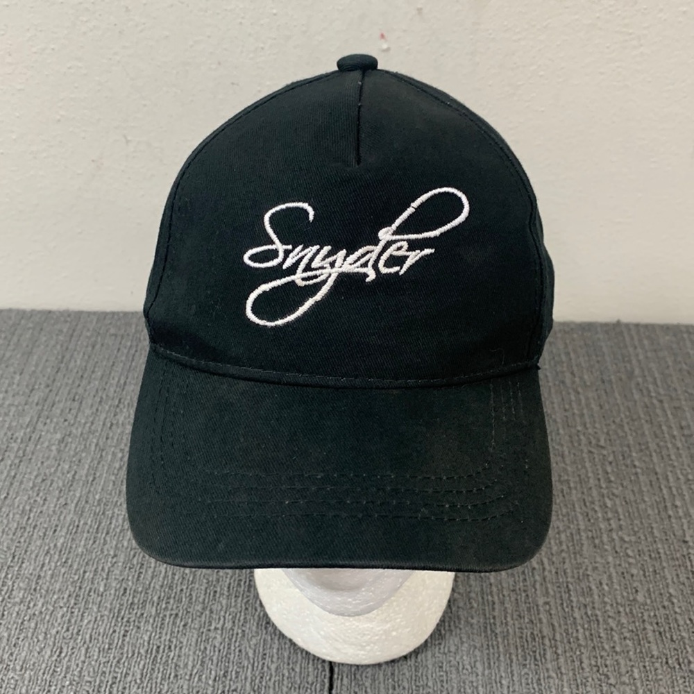 Snyder Snapback Hat Youth Black Adjustable Baseball Cap Outdoor Cap GL-455